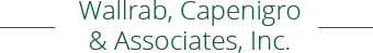 Wallrab, Capenigro & Associates, Inc. Logo